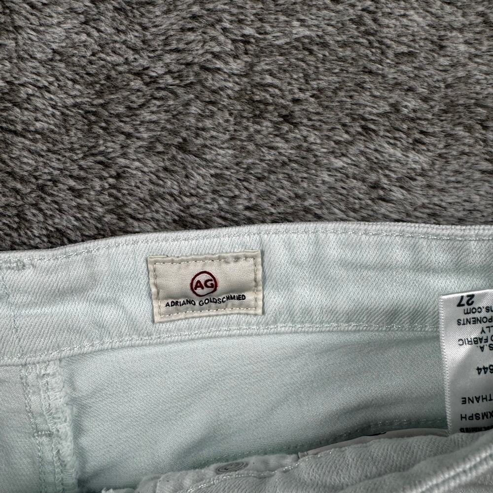 AG Denim The Hailey Cut Off Ex Boyfriend Shorts Women's 27 Mint - Picture 3 of 7